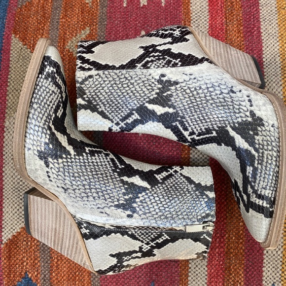 IRO SNAKESKIN COWBOY BOOTIES - Picture 4 of 12